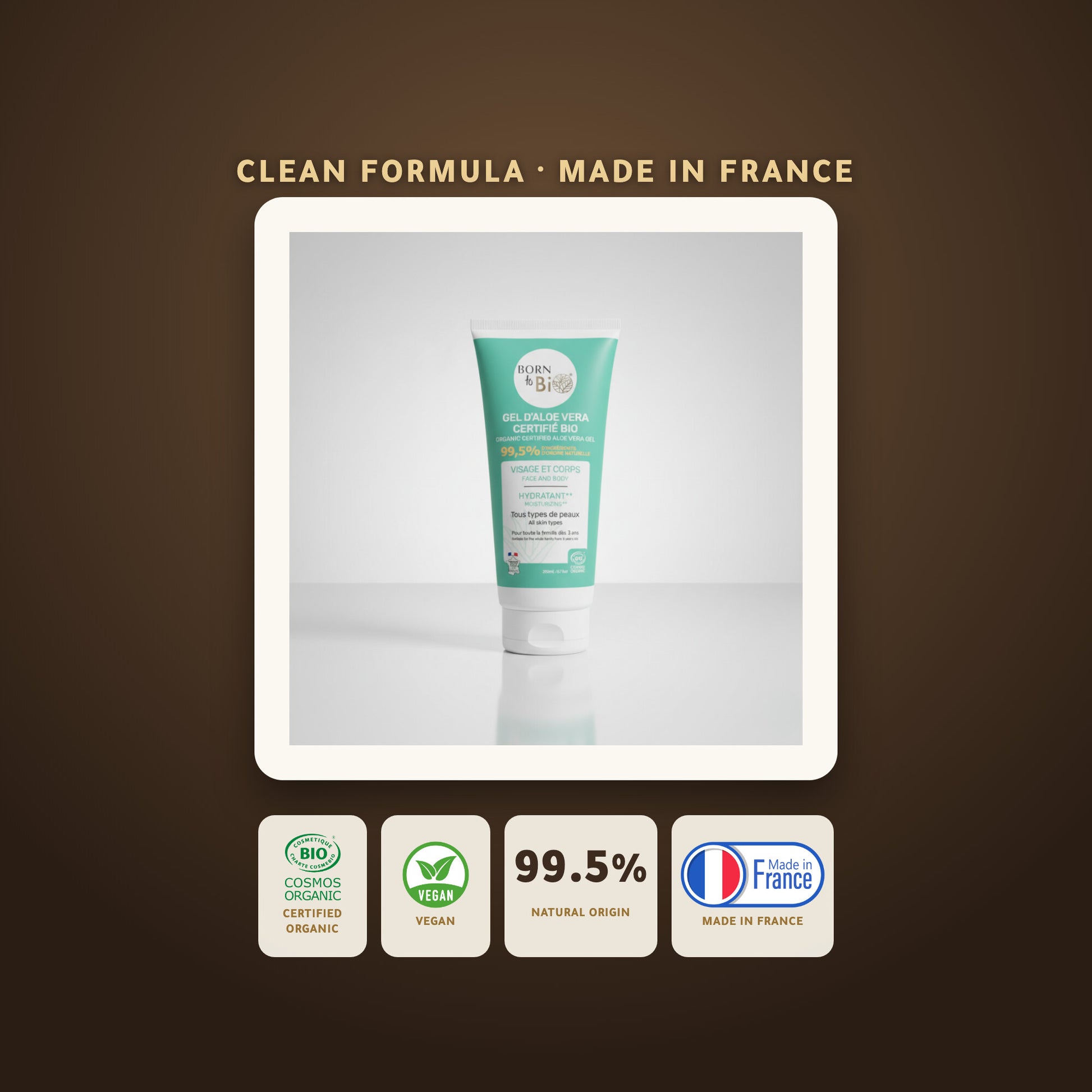 Organic Aloe Vera Gel – Certified Organic | Born to Bio Vichy – slide 6