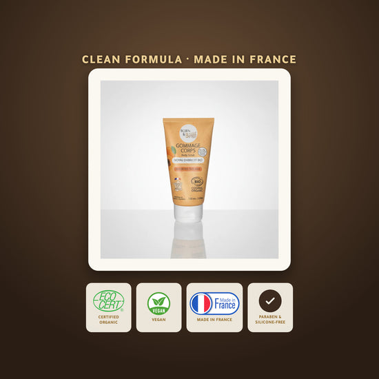 Organic Apricot Kernel Body Scrub – Certified Organic | Born to Bio Vichy – slide 6