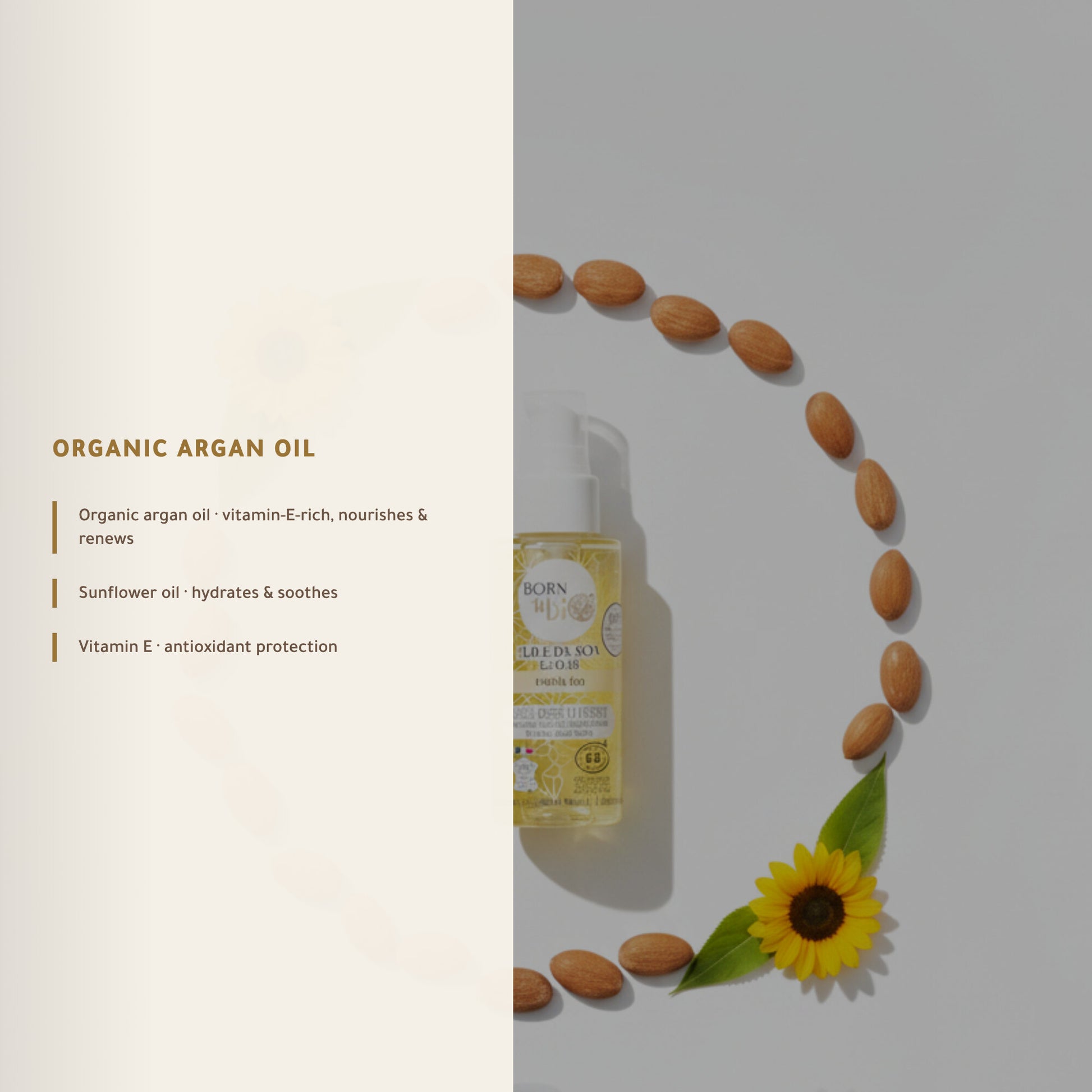 Organic Argan Care Oil – Made in Vichy, France | Born to Bio Vichy – slide 4