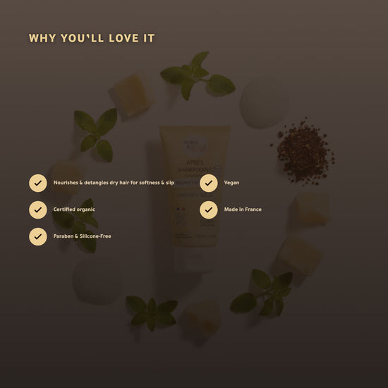Argan & Shea Conditioner – Certified Organic | Born to Bio Vichy – slide 2