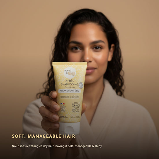 Argan & Shea Conditioner – Certified Organic | Born to Bio Vichy – slide 5