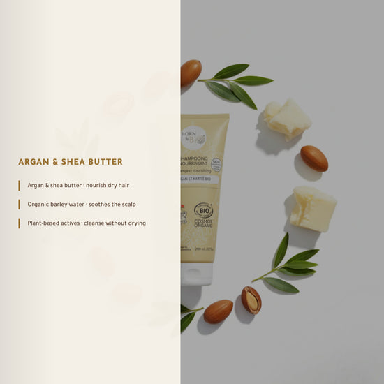 Organic Nourishing Argan & Shea Shampoo for Dry Hair – Certified Organic | Born to Bio Vichy – slide 4