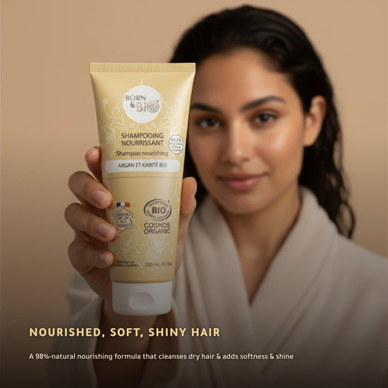 Organic Nourishing Argan & Shea Shampoo for Dry Hair – Certified Organic | Born to Bio Vichy – slide 5