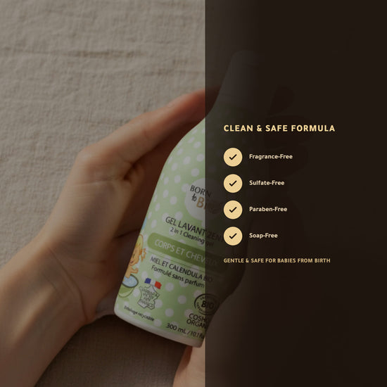 Organic 2-in-1 Baby Cleansing Gel – Certified Organic | Born to Bio Vichy – slide 3