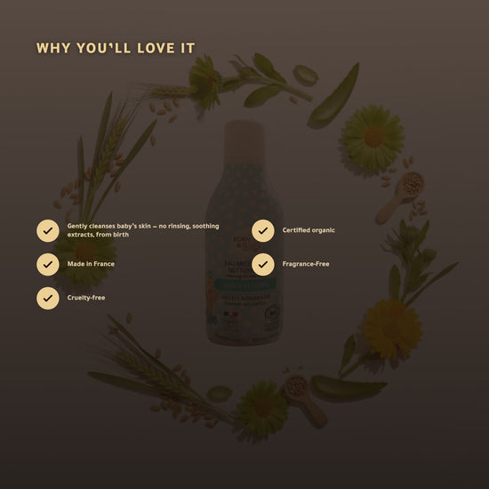 Organic Micellar Cleansing Water for Baby – Certified Organic | Born to Bio Vichy – slide 2