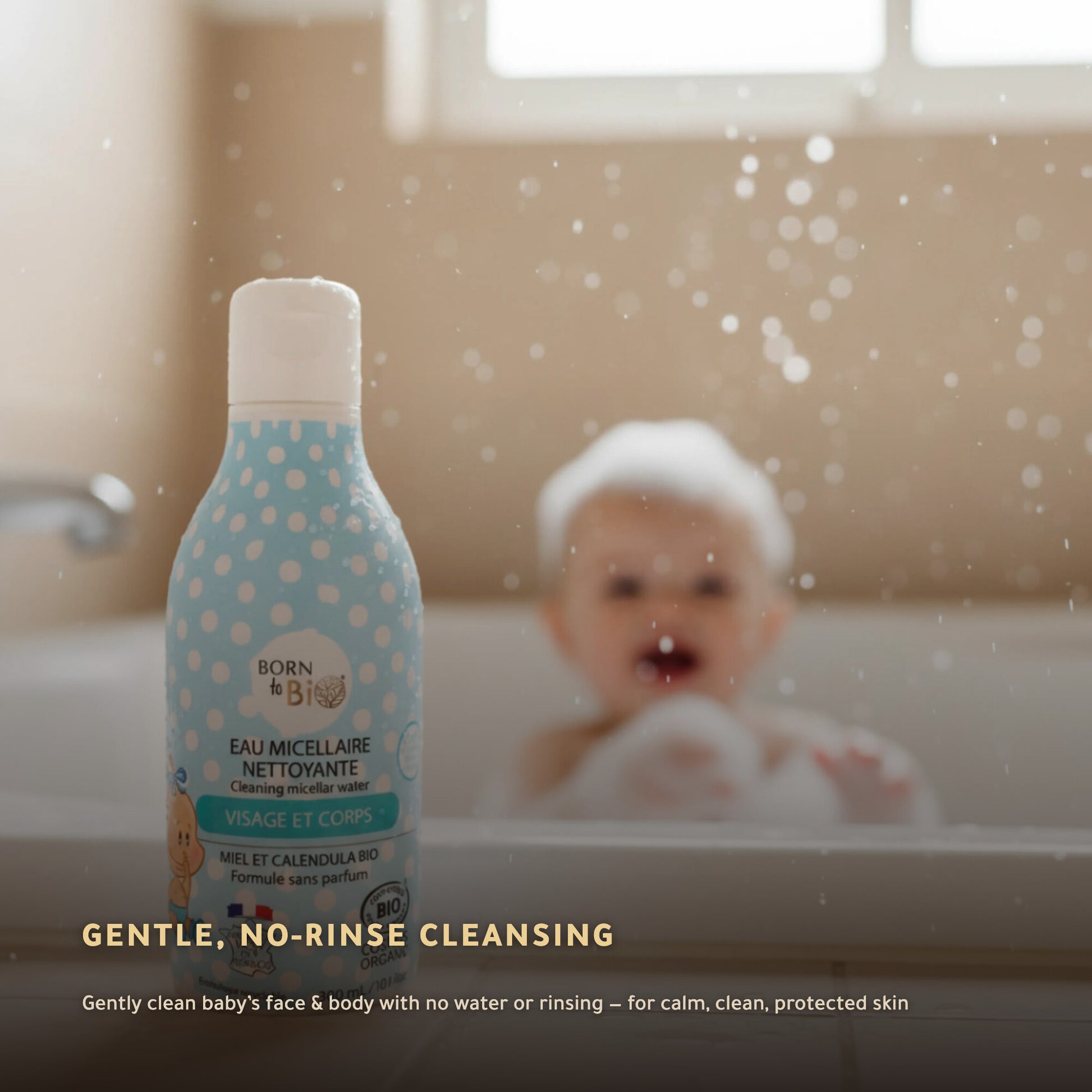 Organic Micellar Cleansing Water for Baby – Certified Organic | Born to Bio Vichy – slide 5