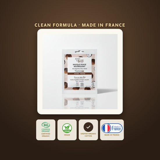 Organic Cotton Mask with Baobab Extract – Certified Organic | Born to Bio Vichy – slide 6