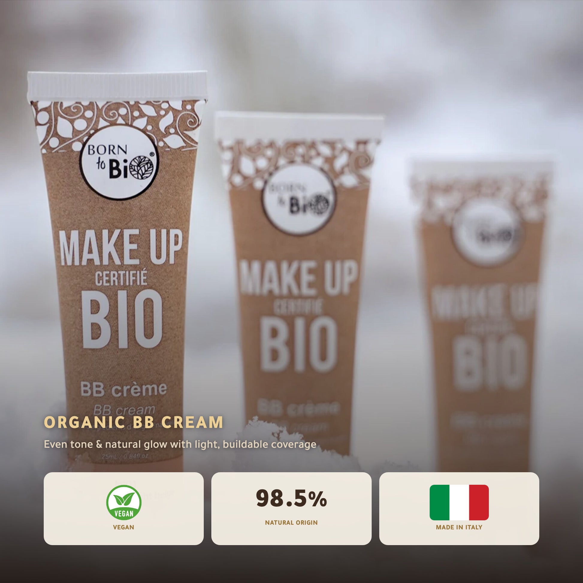 Organic BB Cream – French Formula | Born to Bio Vichy – slide 1
