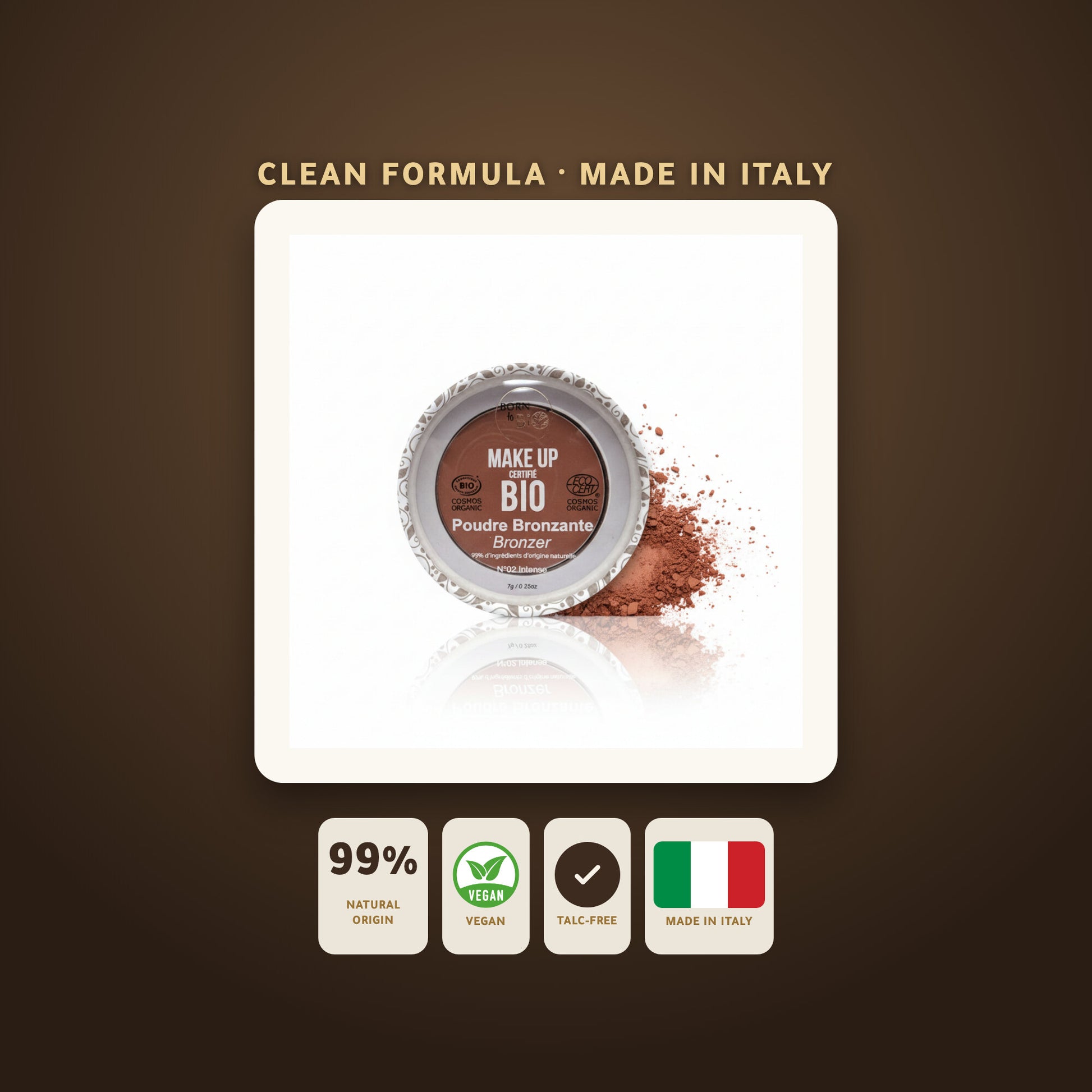 Organic Bronzing Powder – French Formula | Born to Bio Vichy – slide 7