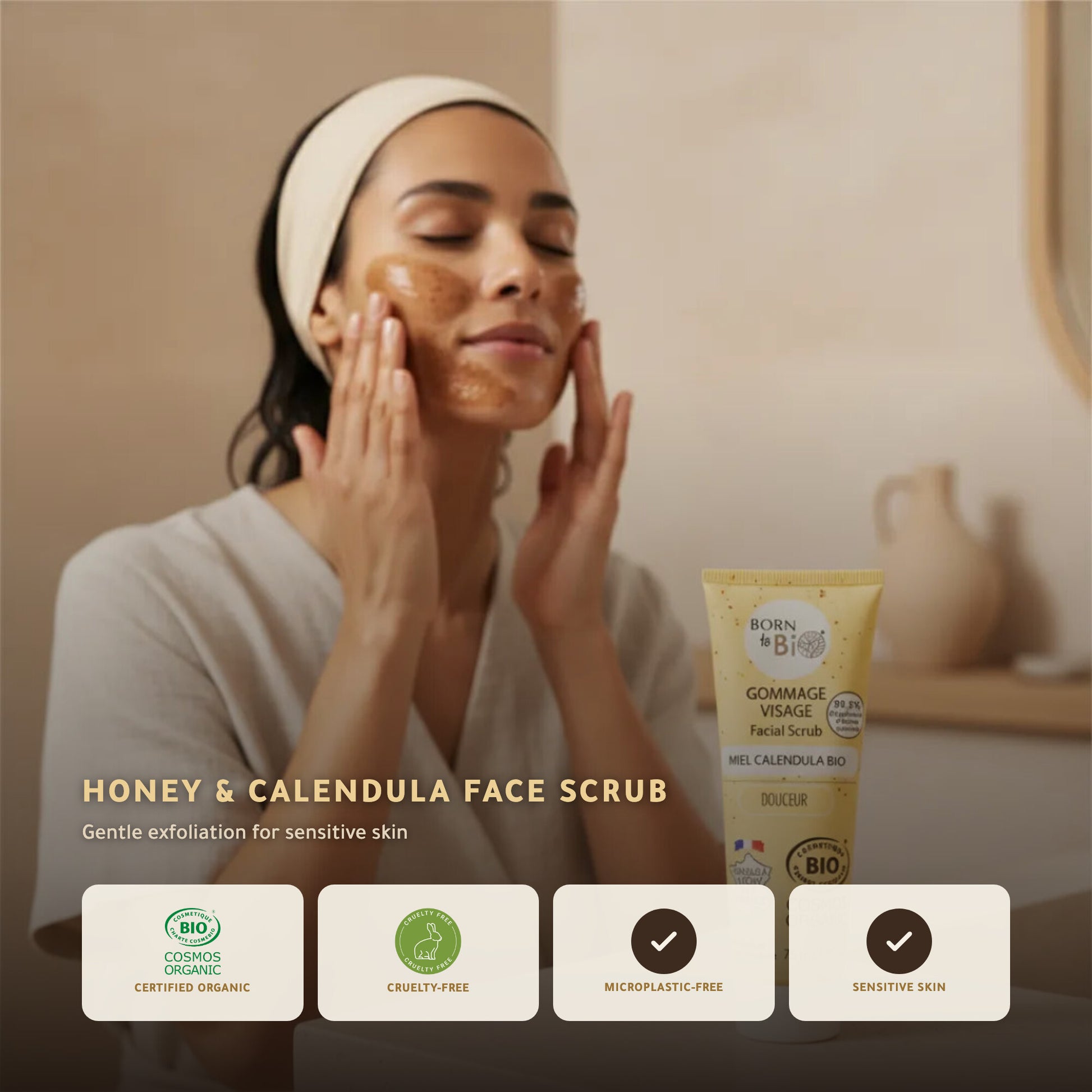 Calendula Honey Face Scrub – slide 1