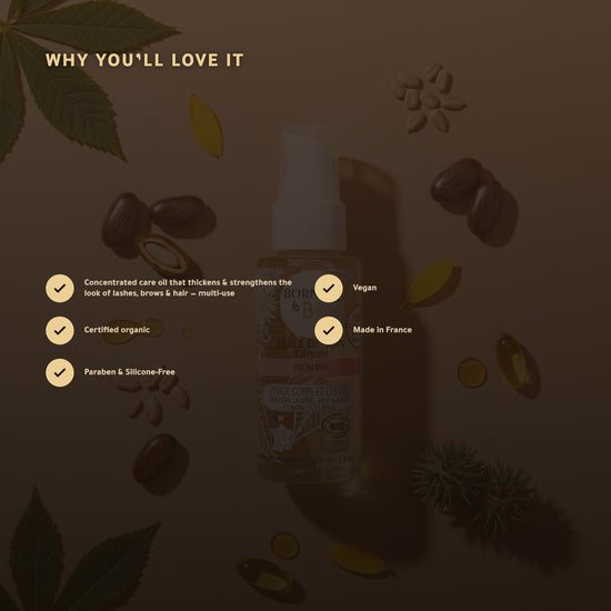 Organic Castor Care Oil – Made in Vichy, France | Born to Bio Vichy – slide 2