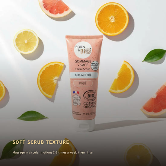 Organic Citrus Face Scrub – Made in Vichy, France | Born to Bio Vichy – slide 4