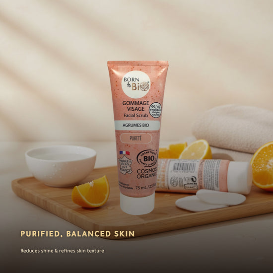 Organic Citrus Face Scrub – Made in Vichy, France | Born to Bio Vichy – slide 5