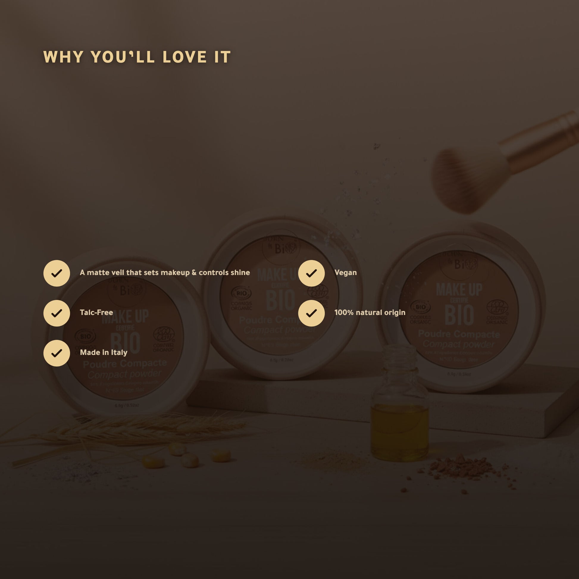 Organic Compact Powder – French Formula | Born to Bio Vichy – slide 3