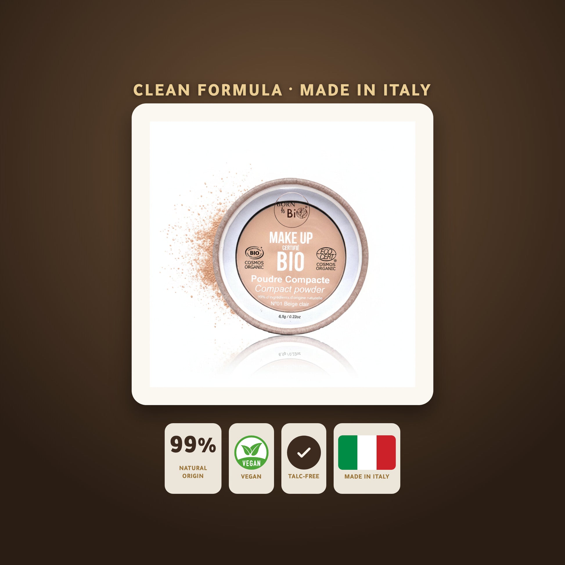 Organic Compact Powder – French Formula | Born to Bio Vichy – slide 7