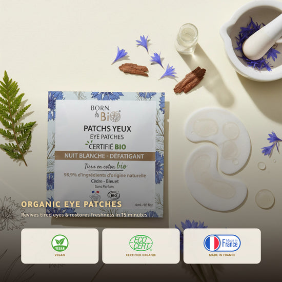 Organic Eye Patches – Made in Vichy, France | Born to Bio Vichy – slide 1