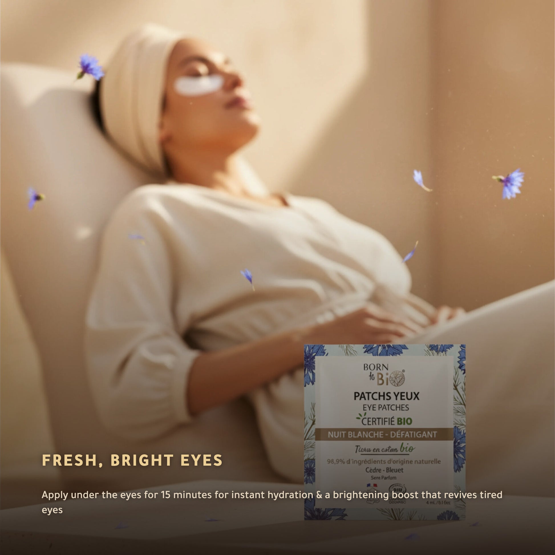 Organic Eye Patches – Made in Vichy, France | Born to Bio Vichy – slide 5