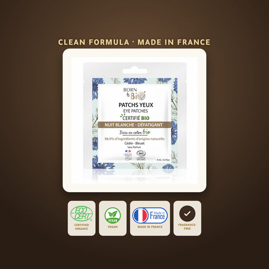 Organic Eye Patches – Made in Vichy, France | Born to Bio Vichy – slide 6