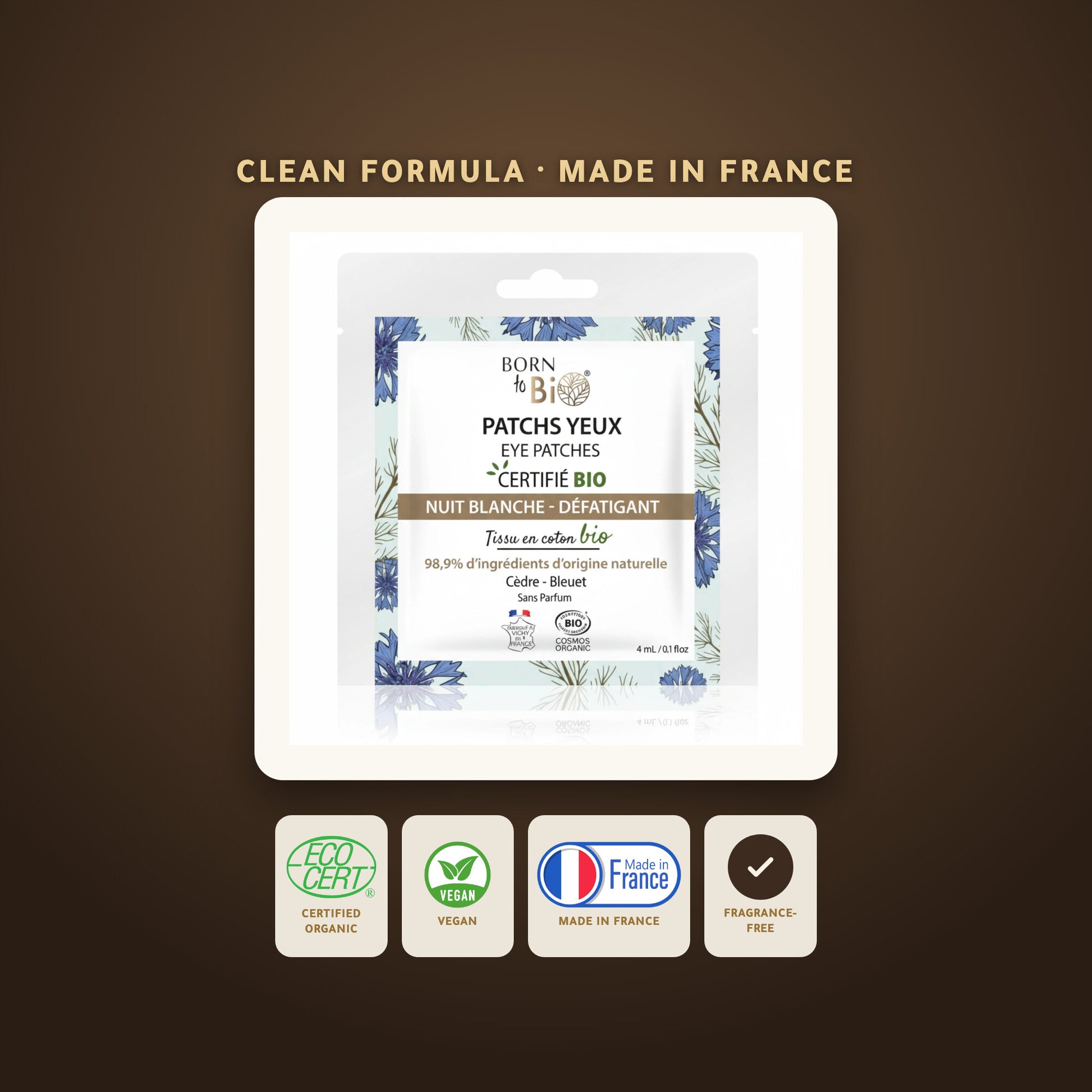 Organic Eye Patches – Made in Vichy, France | Born to Bio Vichy – slide 6