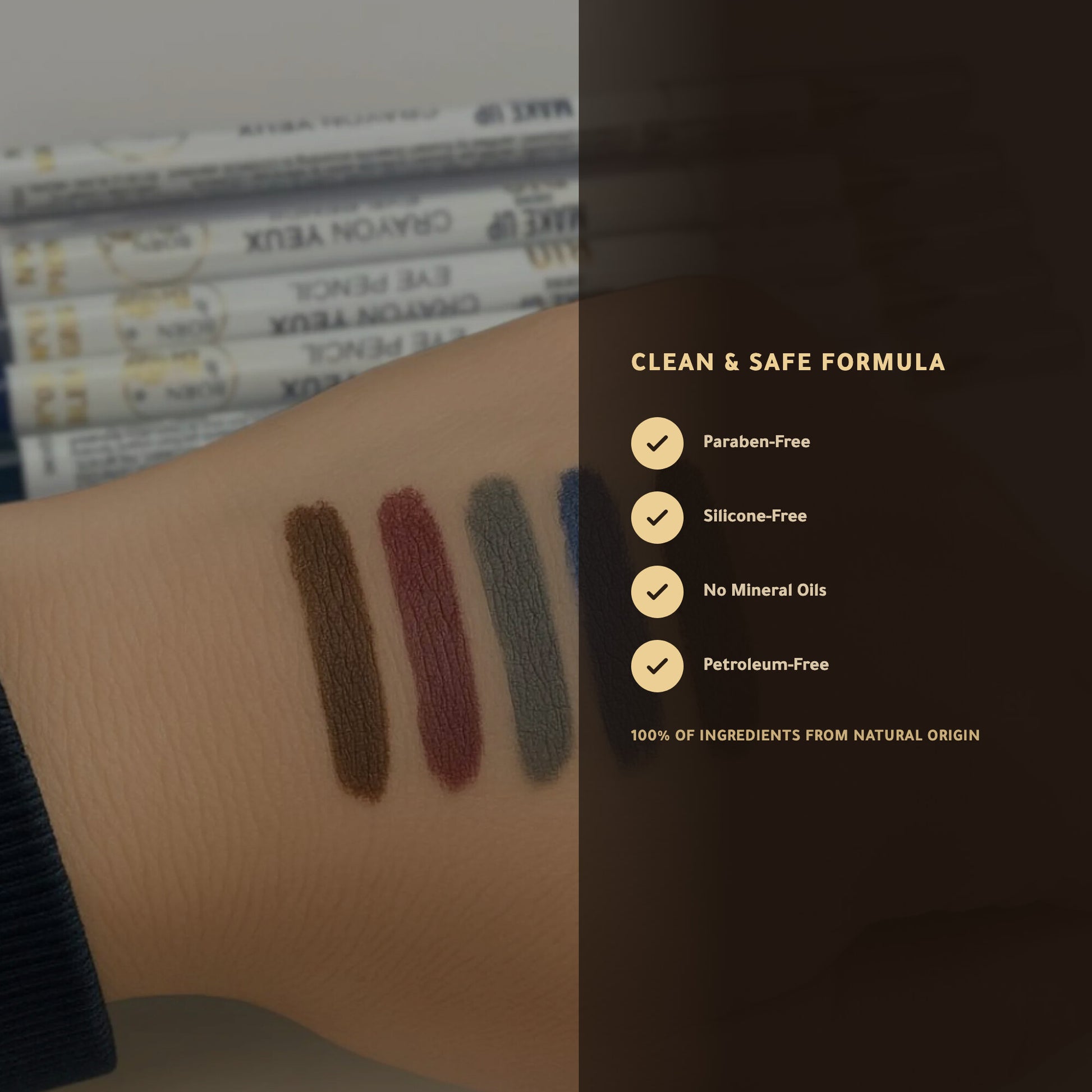Organic Eye Pencil – French Formula | Born to Bio Vichy – slide 4