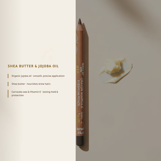Organic Eyebrow Pencil – French Formula | Born to Bio Vichy – slide 5