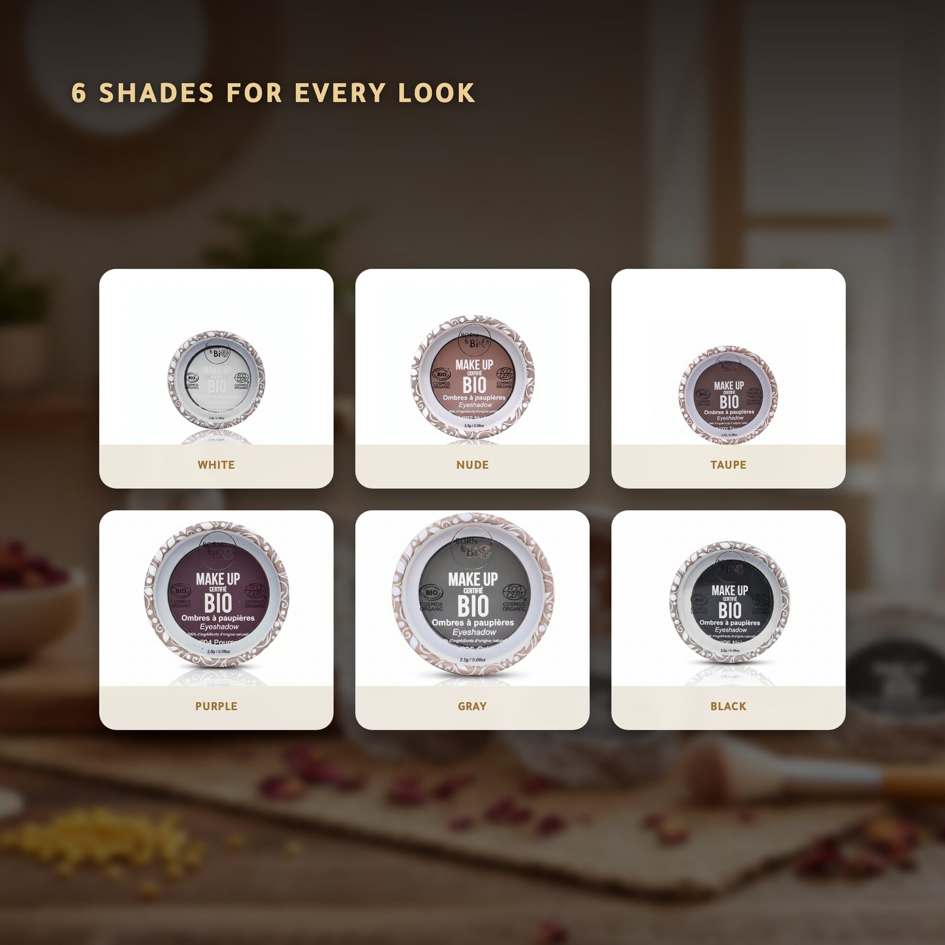 Organic Eyeshadow – French Formula | Born to Bio Vichy – slide 2