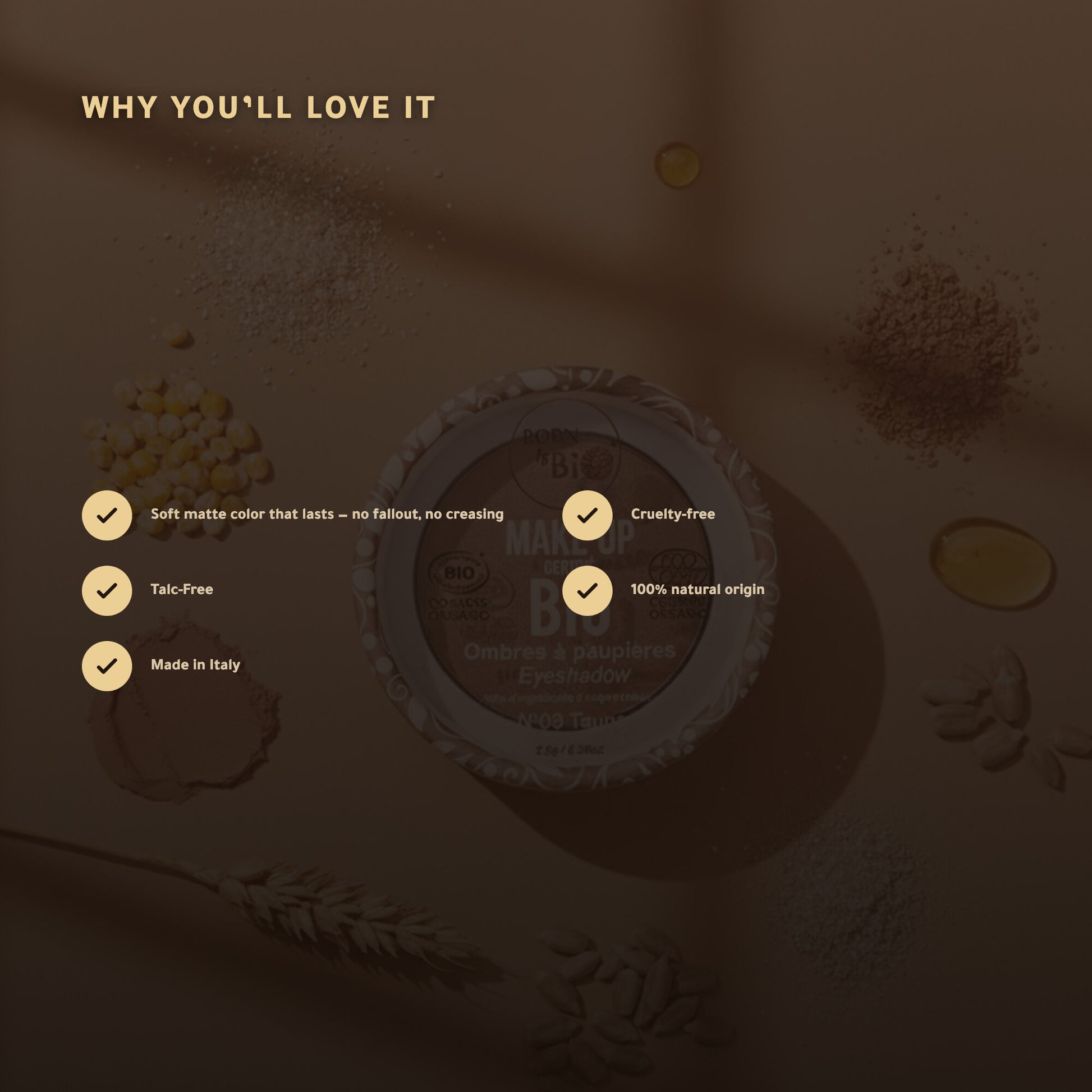 Organic Eyeshadow – French Formula | Born to Bio Vichy – slide 3