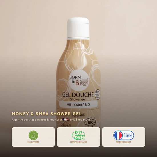 Organic Honey & Shea Shower Gel – Certified Organic | Born to Bio Vichy – slide 1
