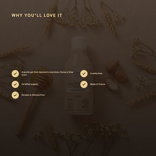 Organic Honey & Shea Shower Gel – Certified Organic | Born to Bio Vichy – slide 2