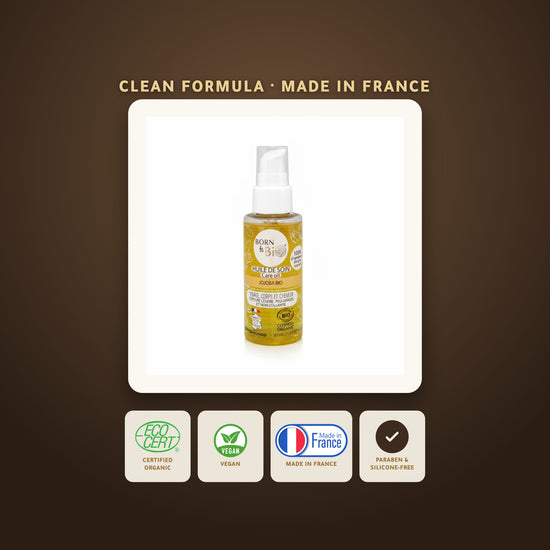 Jojoba Care Oil – Certified Organic | Born to Bio Vichy – slide 6