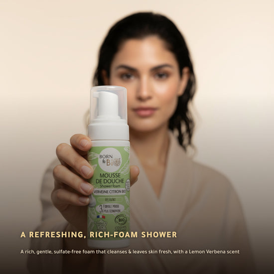 Organic Verbena Lemon Shower Foam – Certified Organic | Born to Bio Vichy – slide 5