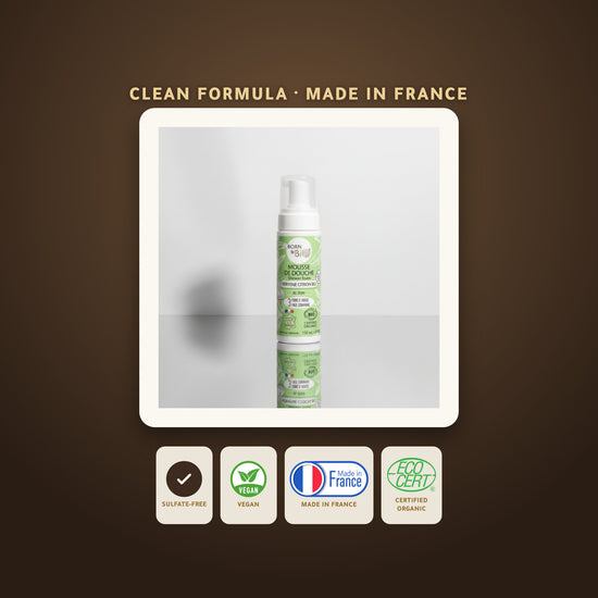 Organic Verbena Lemon Shower Foam – Certified Organic | Born to Bio Vichy – slide 6