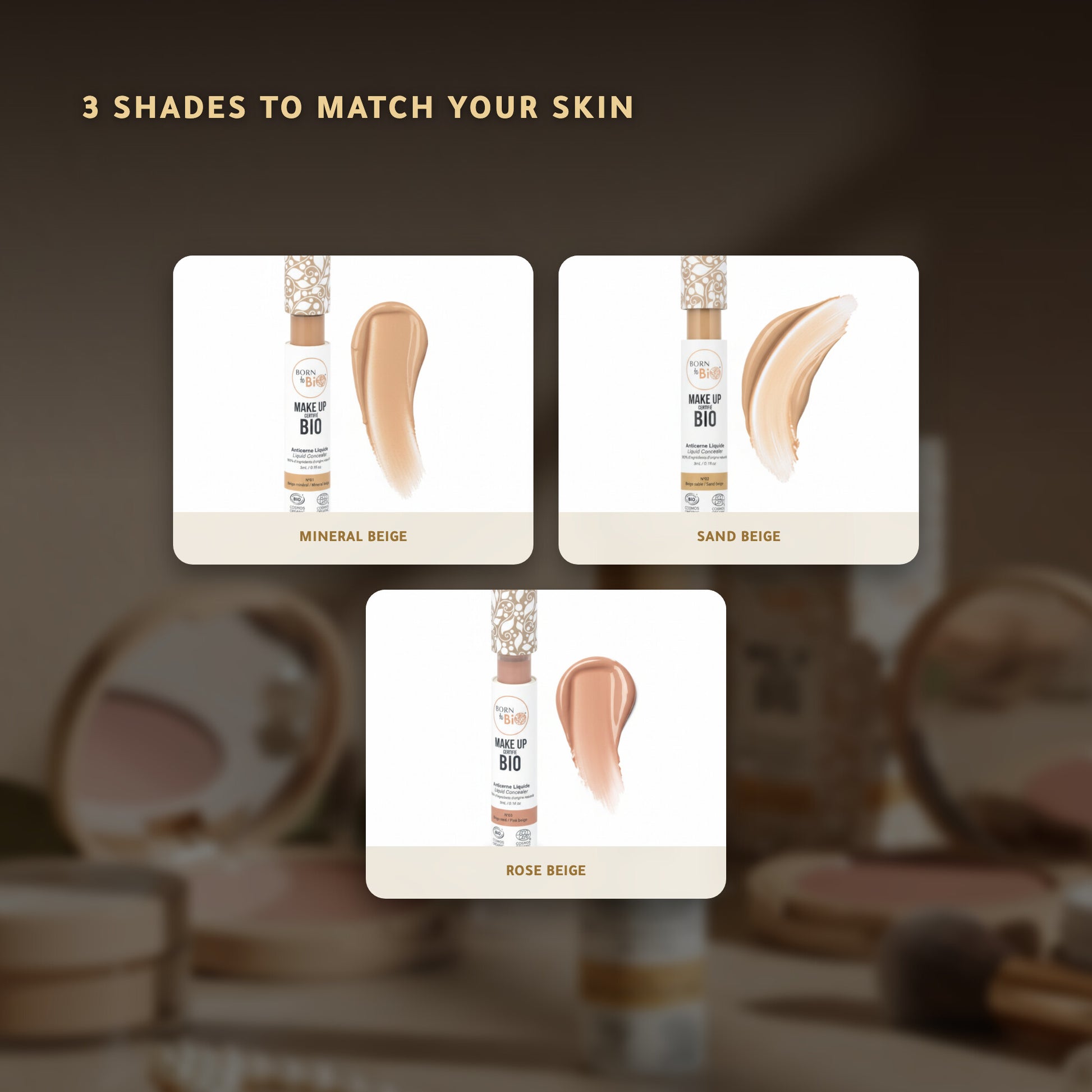 Organic Liquid Concealer – French Formula | Born to Bio – slide 2
