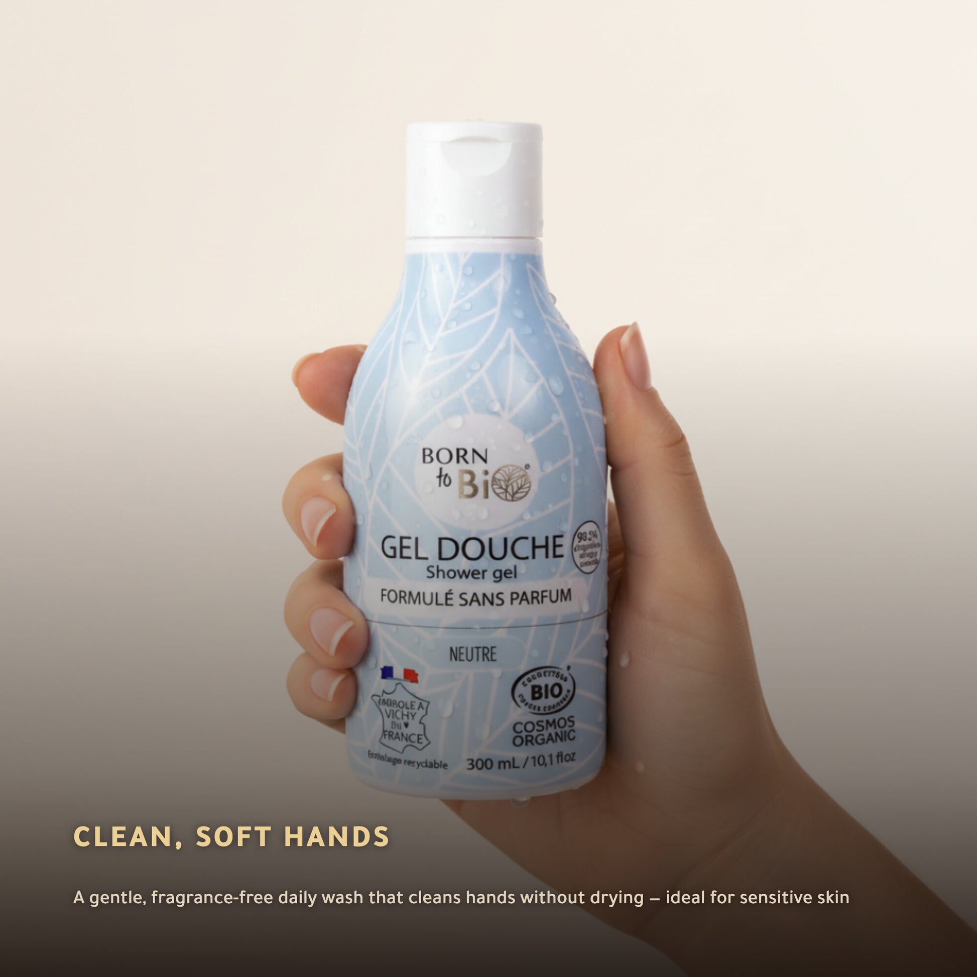 Neutral Hand Wash Gel – Fragrance-Free – Certified Organic | Born to Bio Vichy – slide 5