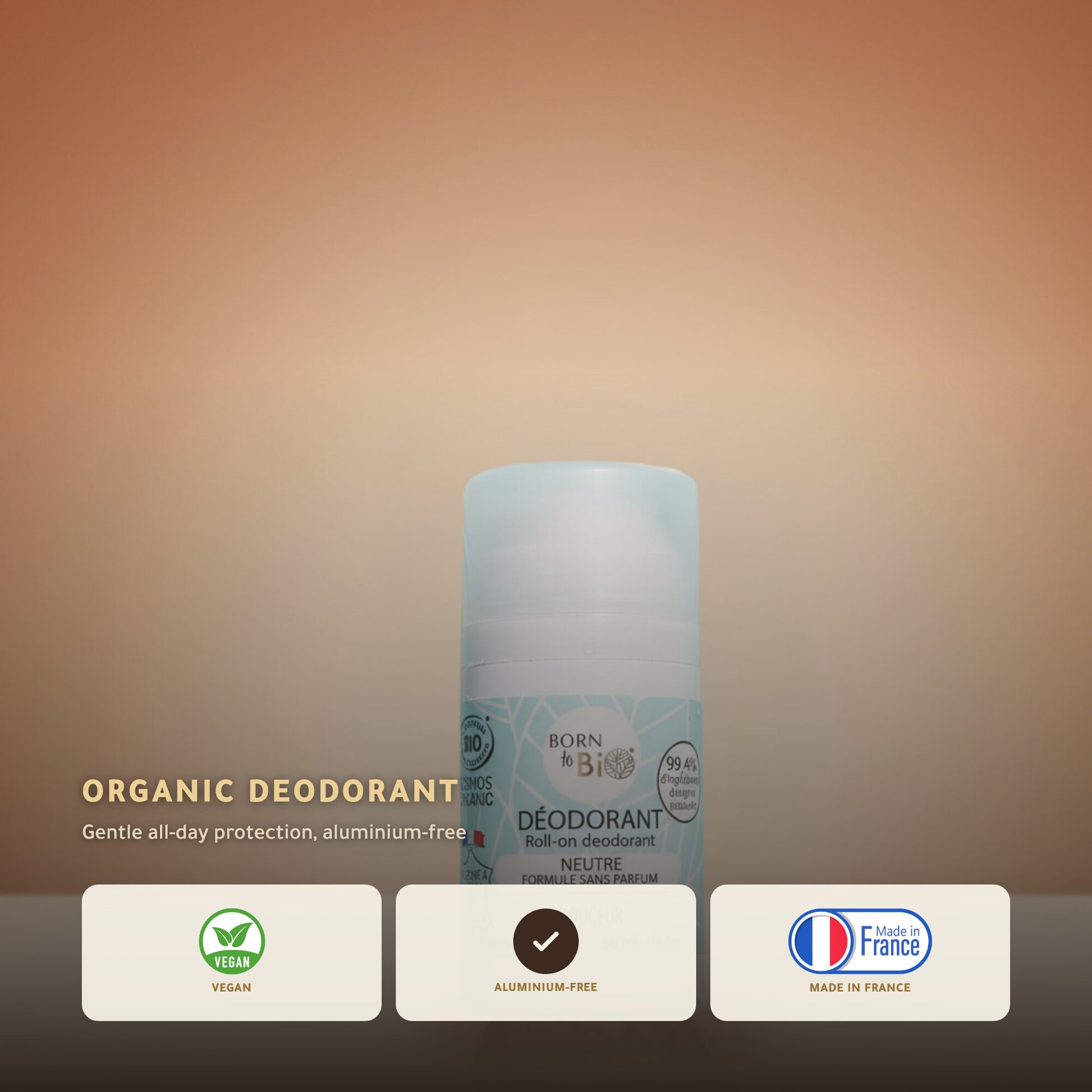 Organic Fragrance-Free Deodorant – Made in Vichy, France | Born to Bio Vichy – slide 1