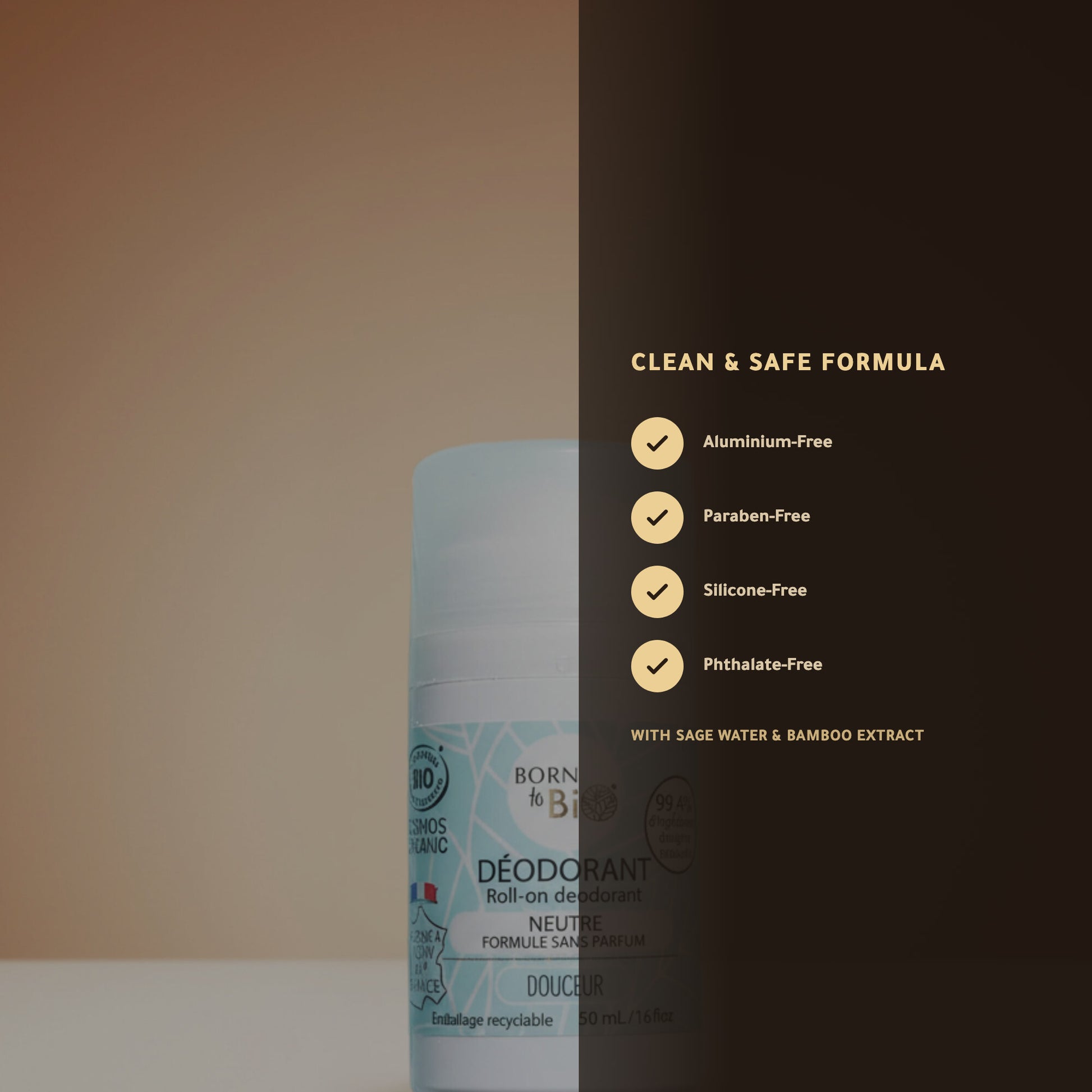 Organic Fragrance-Free Deodorant – Made in Vichy, France | Born to Bio Vichy – slide 4