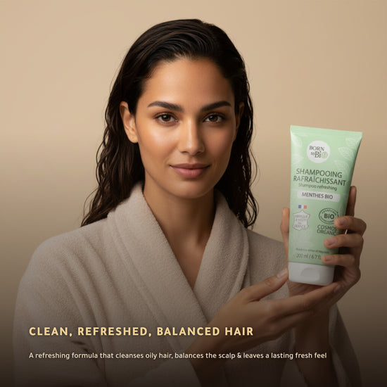 Refreshing Mint Shampoo for Oily Hair – Certified Organic | Born to Bio Vichy – slide 5