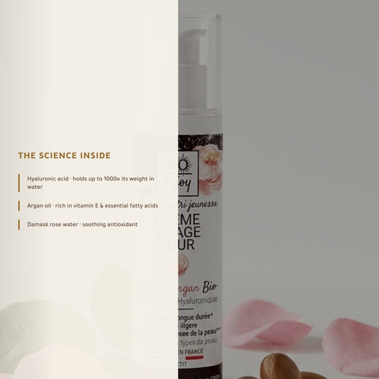 Organic Rose & Argan Day Cream – Certified Organic | Born to Bio Vichy – slide 3