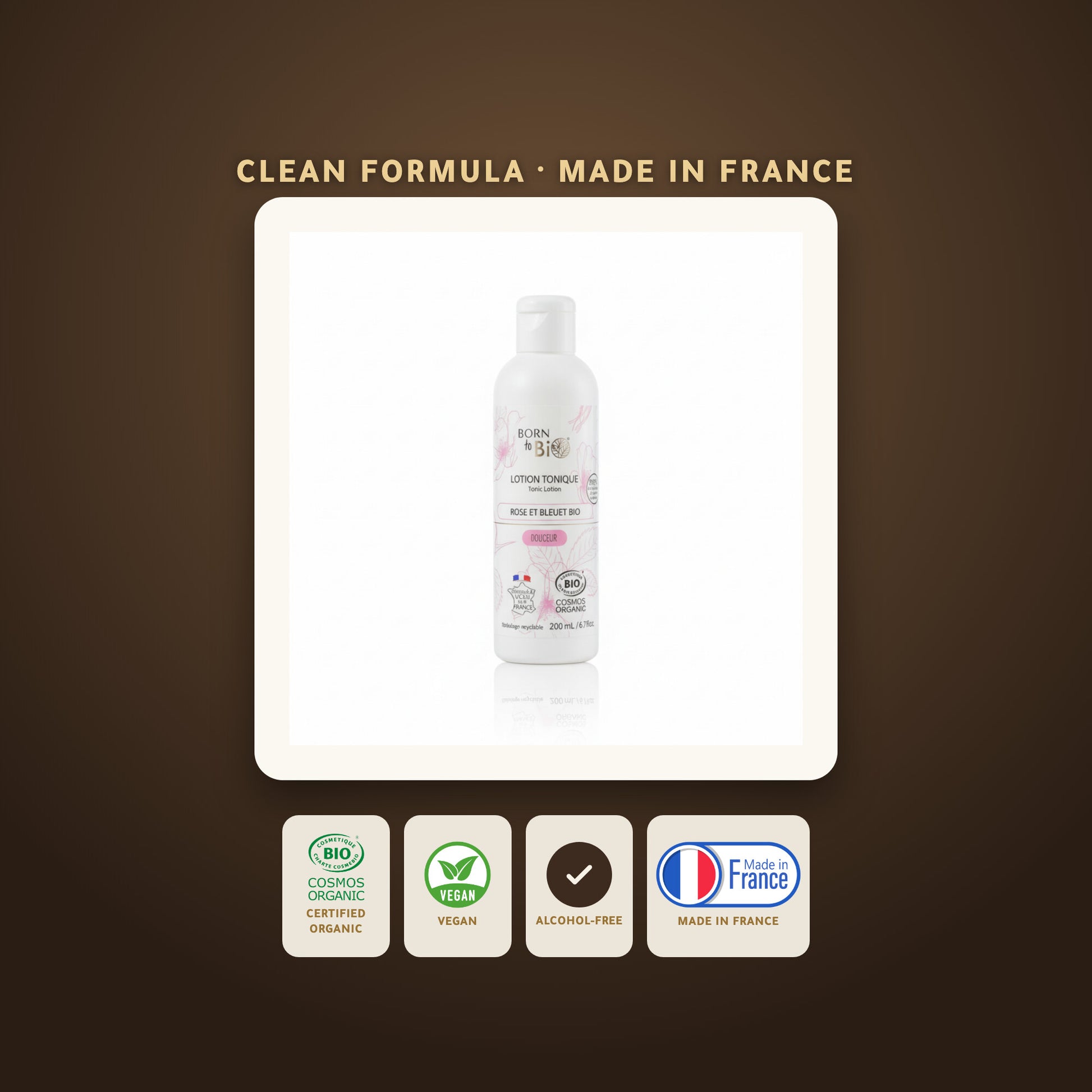 Organic Rose & Cornflower Toner – Made in Vichy, France | Born to Bio Vichy – slide 6