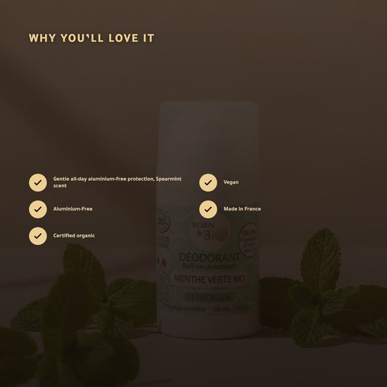 Organic Spearmint Deodorant – Made in Vichy, France | Born to Bio Vichy – slide 2