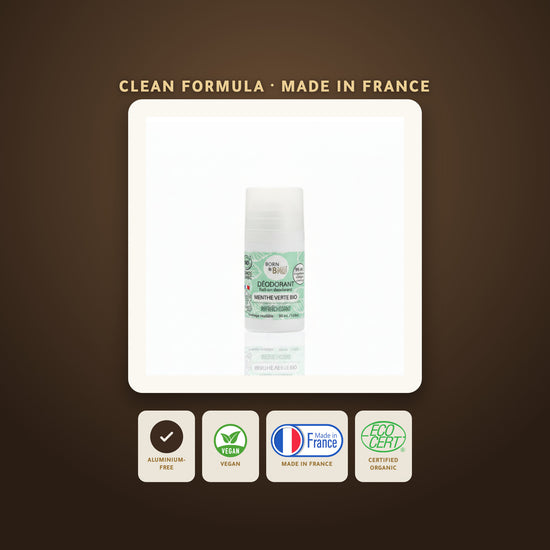 Organic Spearmint Deodorant – Made in Vichy, France | Born to Bio Vichy – slide 6