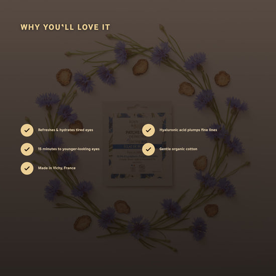 Organic Youth Radiance Eye Patches – Certified Organic | Born to Bio Vichy – slide 2