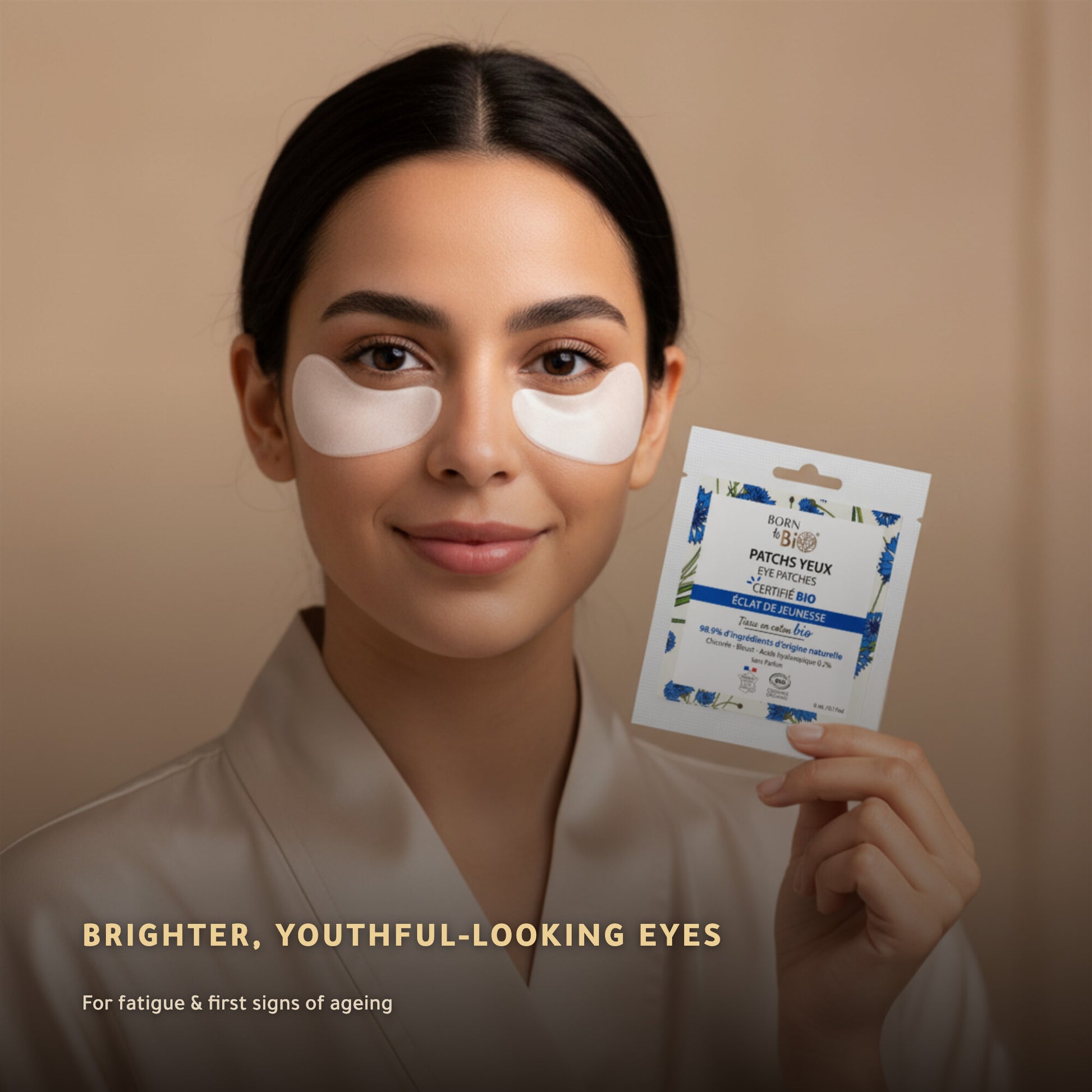 Organic Youth Radiance Eye Patches – Certified Organic | Born to Bio Vichy – slide 5