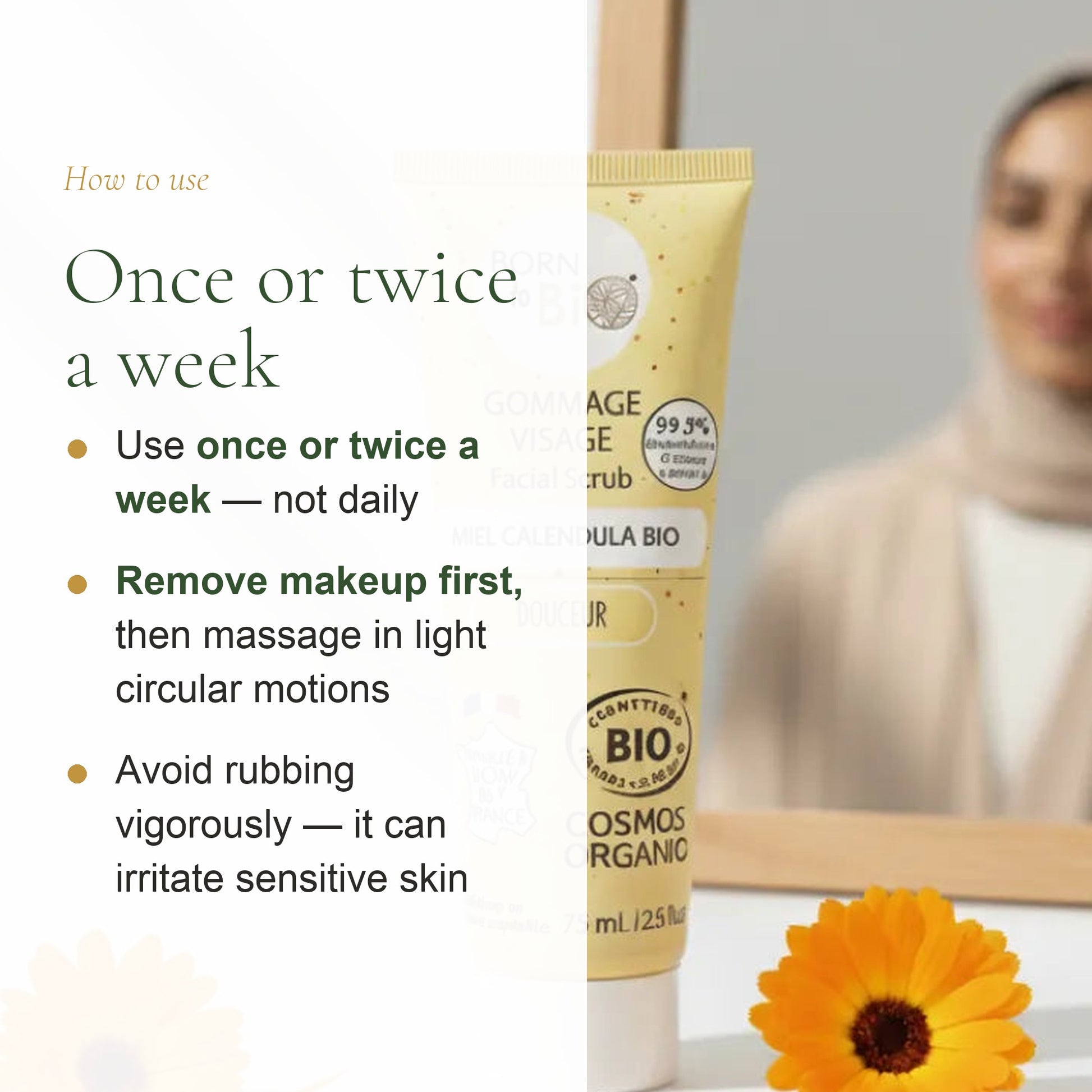 Calendula Honey Face Scrub – slide 6