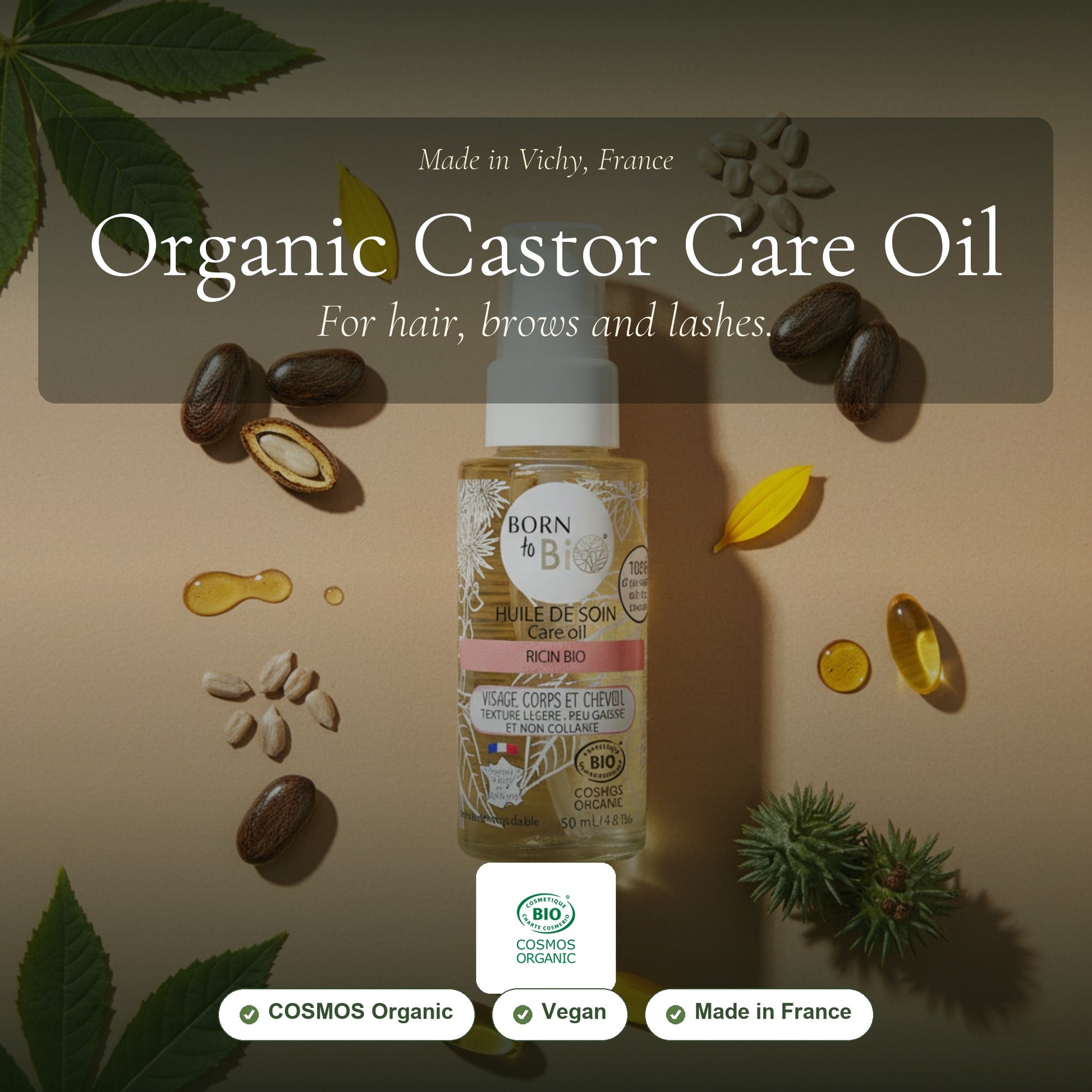 Organic Castor Care Oil – slide 1