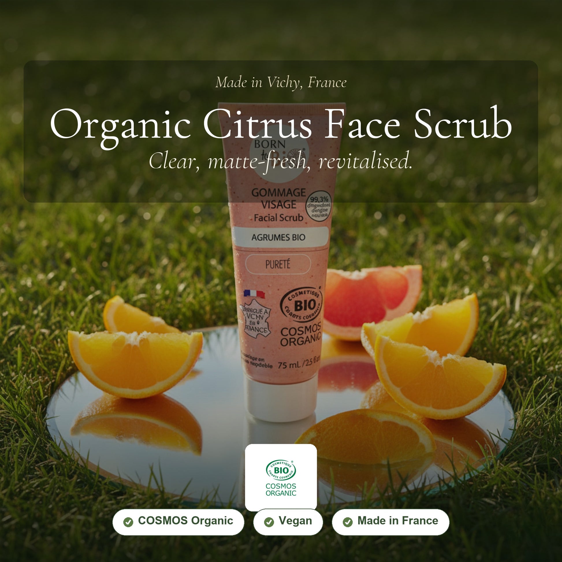 Organic Citrus Face Scrub – slide 1