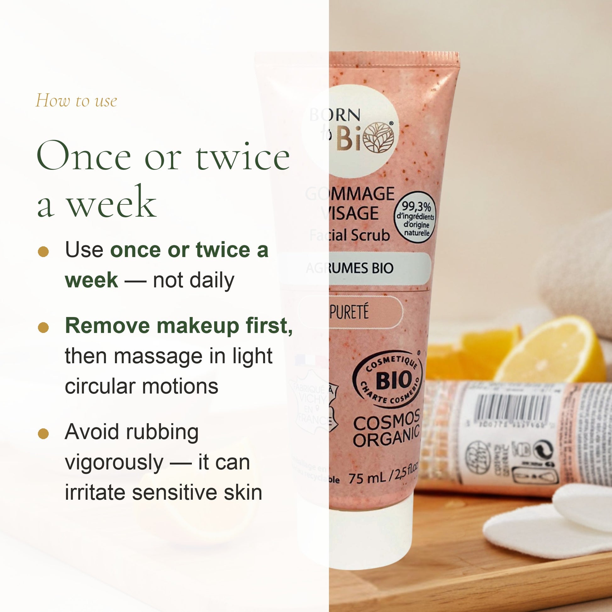 Organic Citrus Face Scrub – slide 6