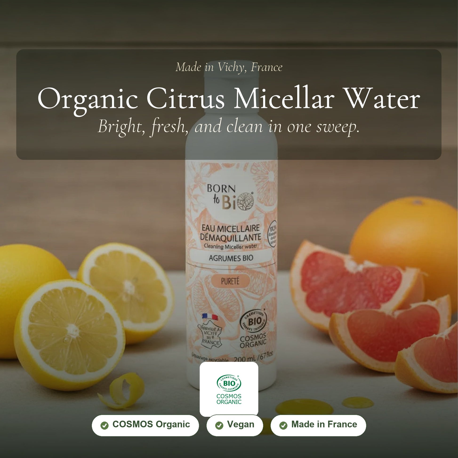 Organic Citrus Micellar Water – slide 1