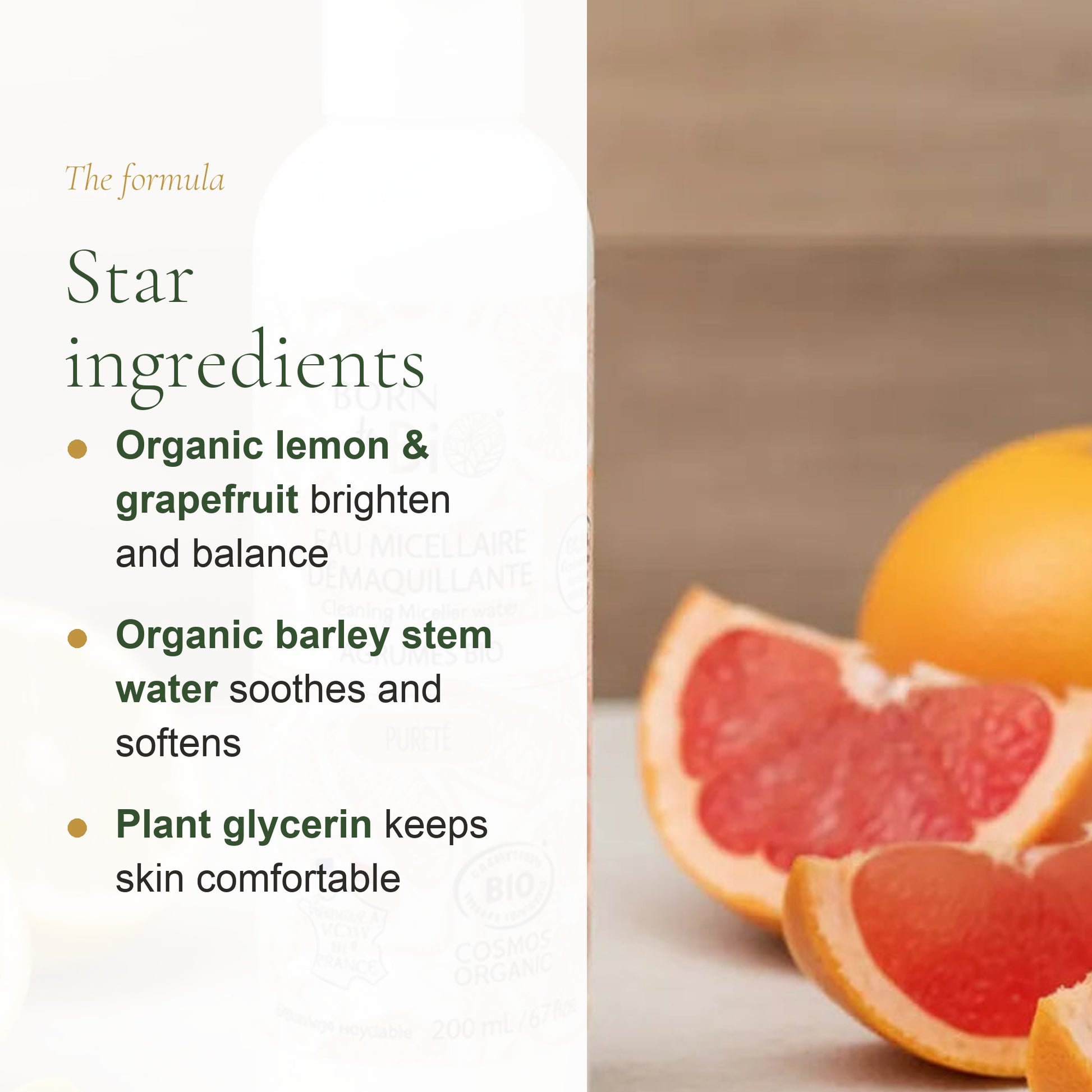 Organic Citrus Micellar Water – slide 3
