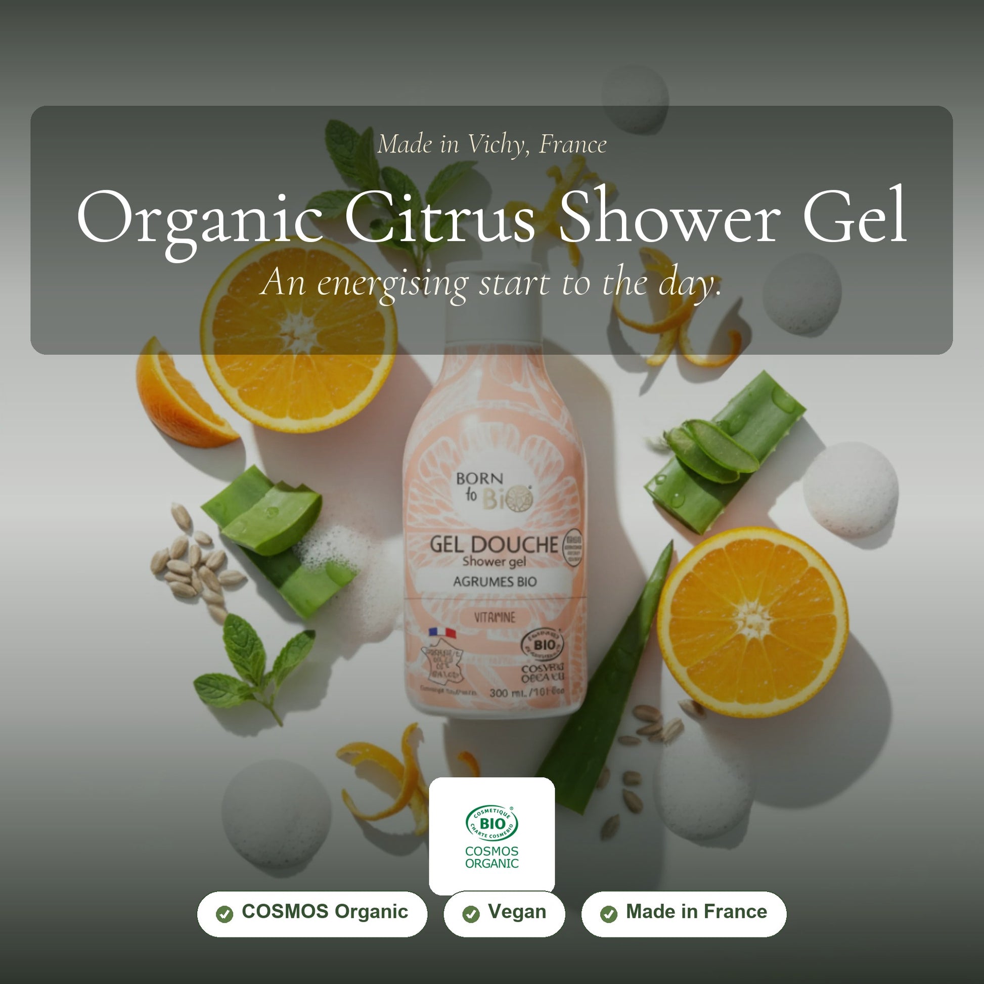 Organic Citrus Shower Gel – slide 1